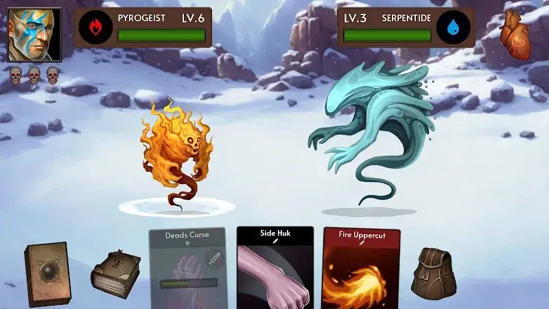 Dark Stones: Card Battle RPG — скриншот геймплея 1