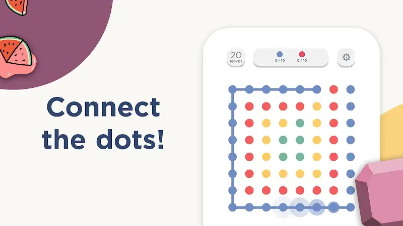 Скриншот геймплея Two Dots 3