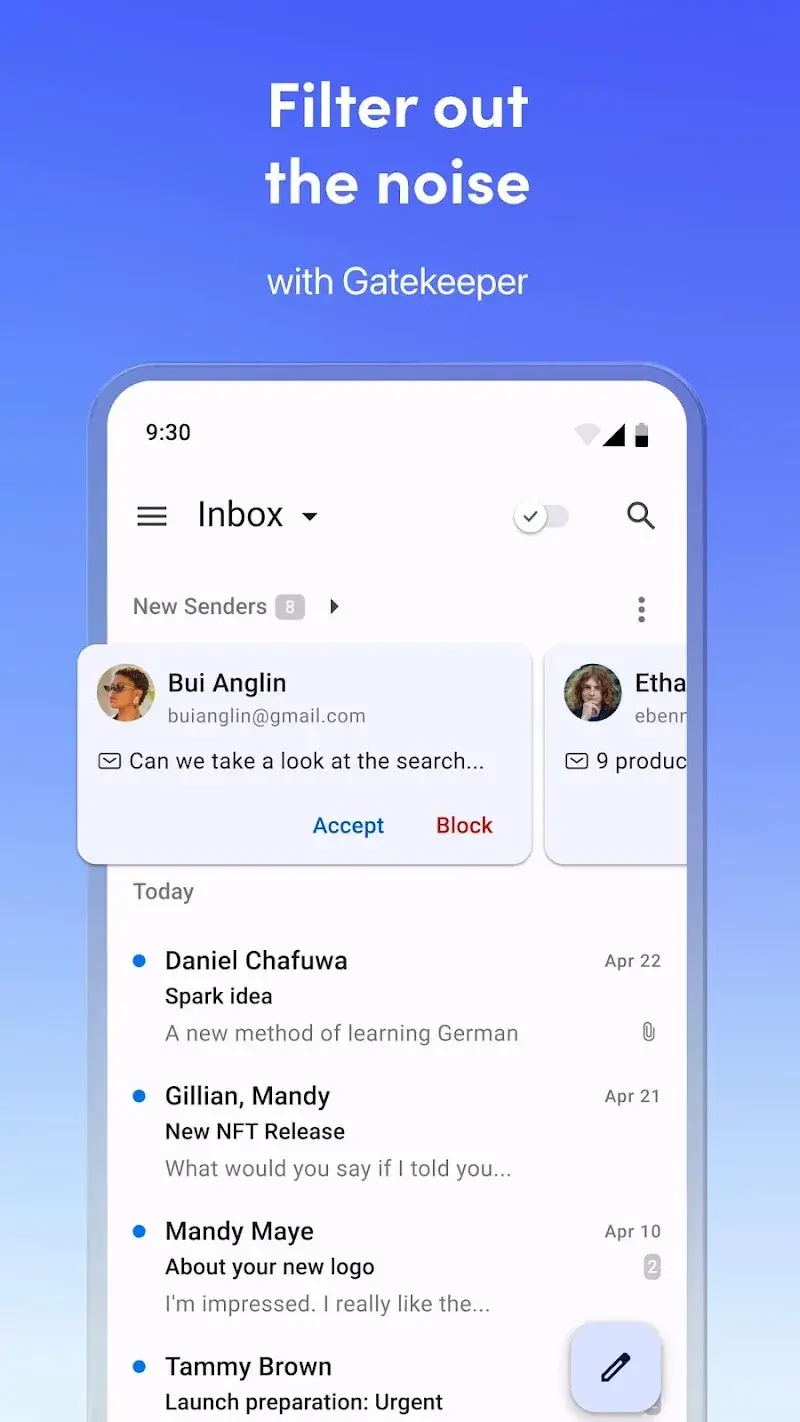 Spark Mail ekran görüntüsü 6