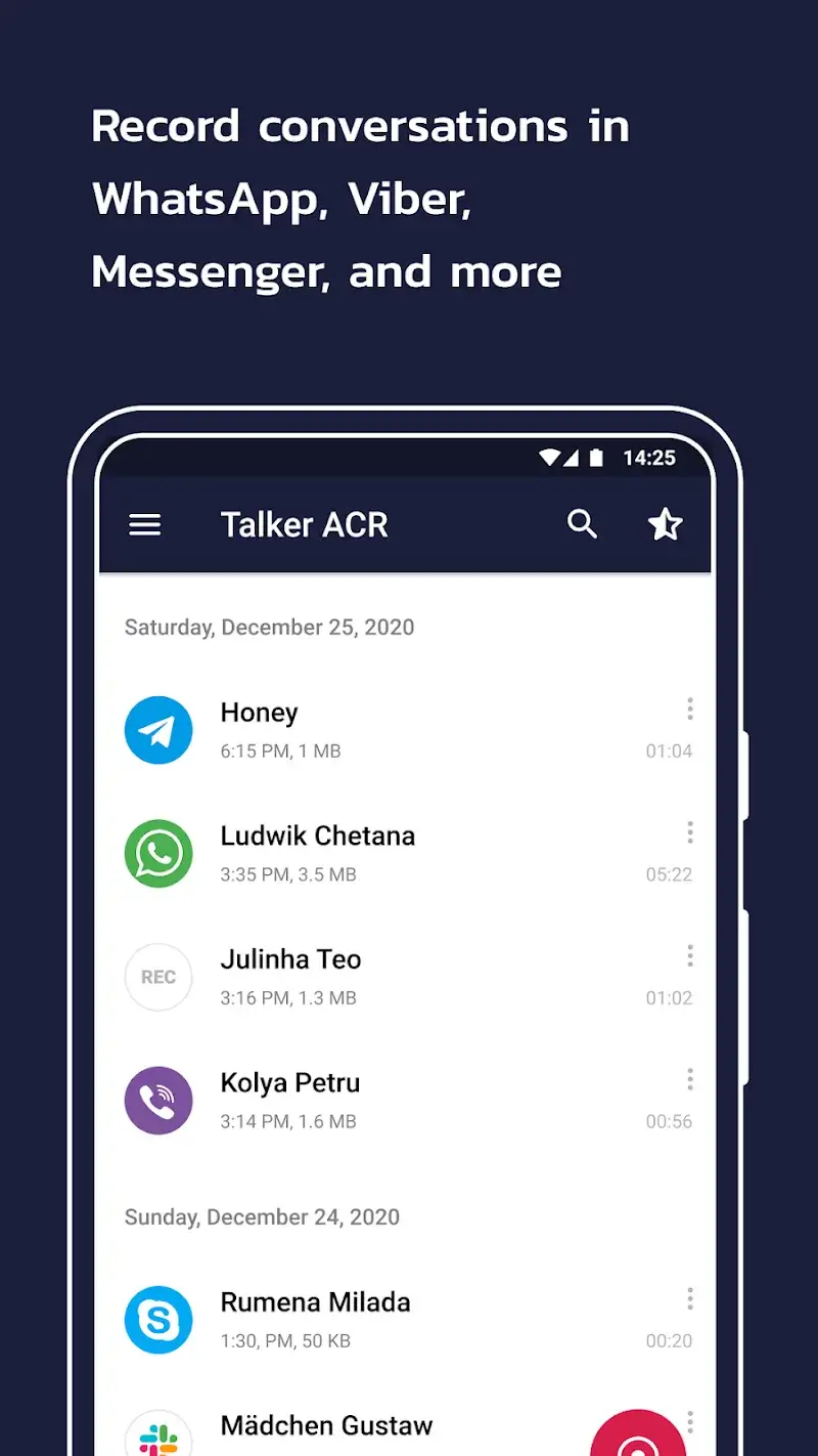 Call Recorder – Talker ACR screenshot 3