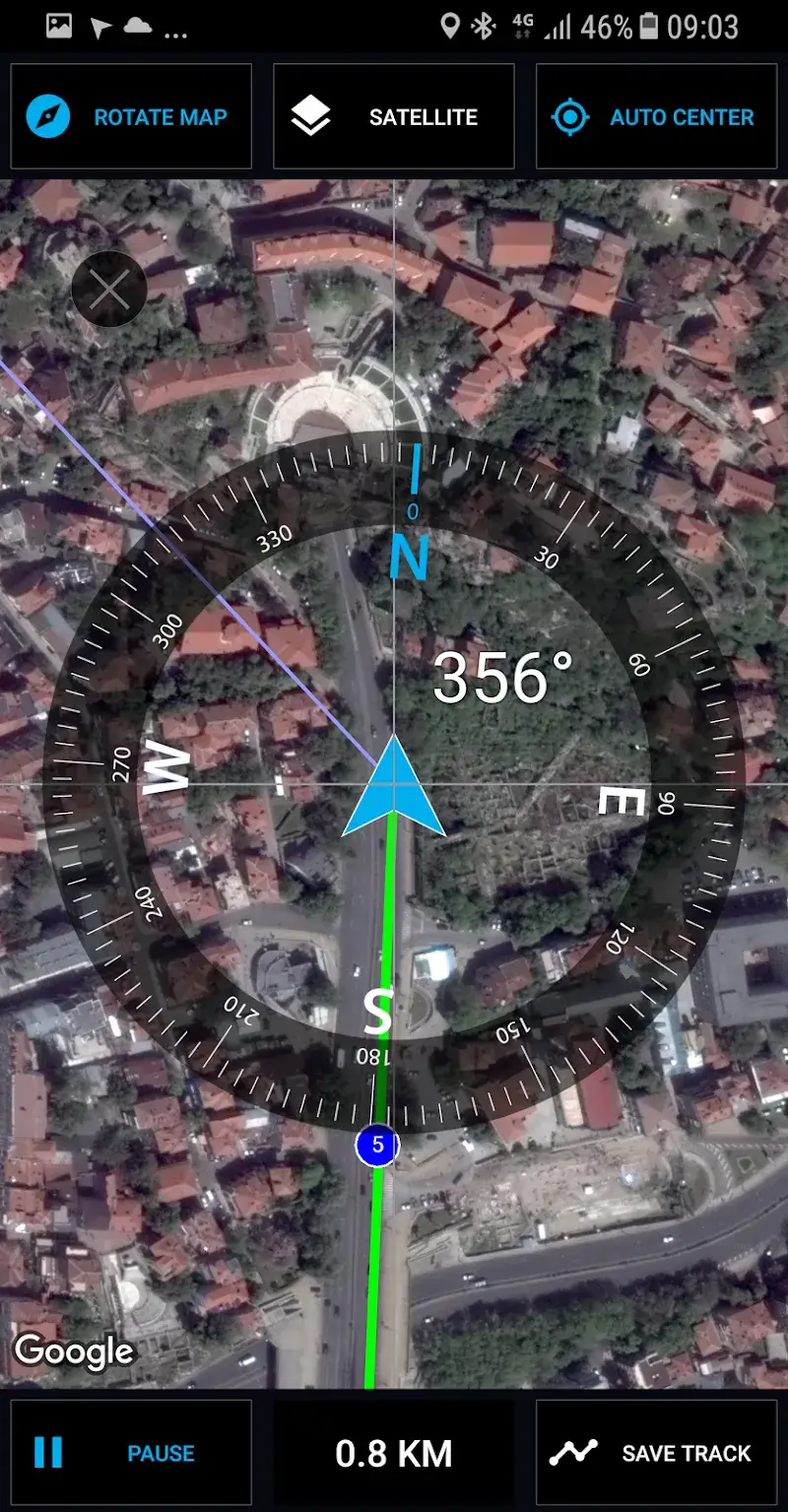 GPS Compass Navigator 스크린샷 2