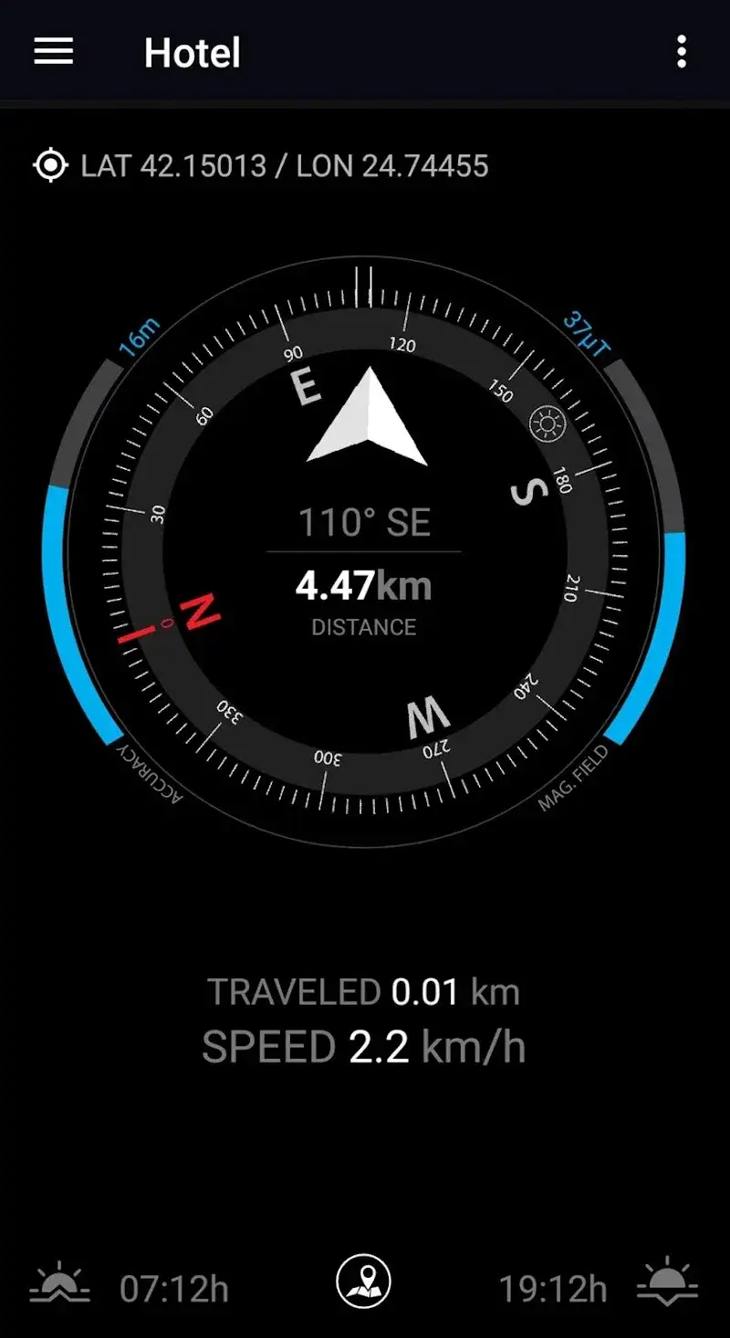 GPS Compass Navigator 스크린샷 1