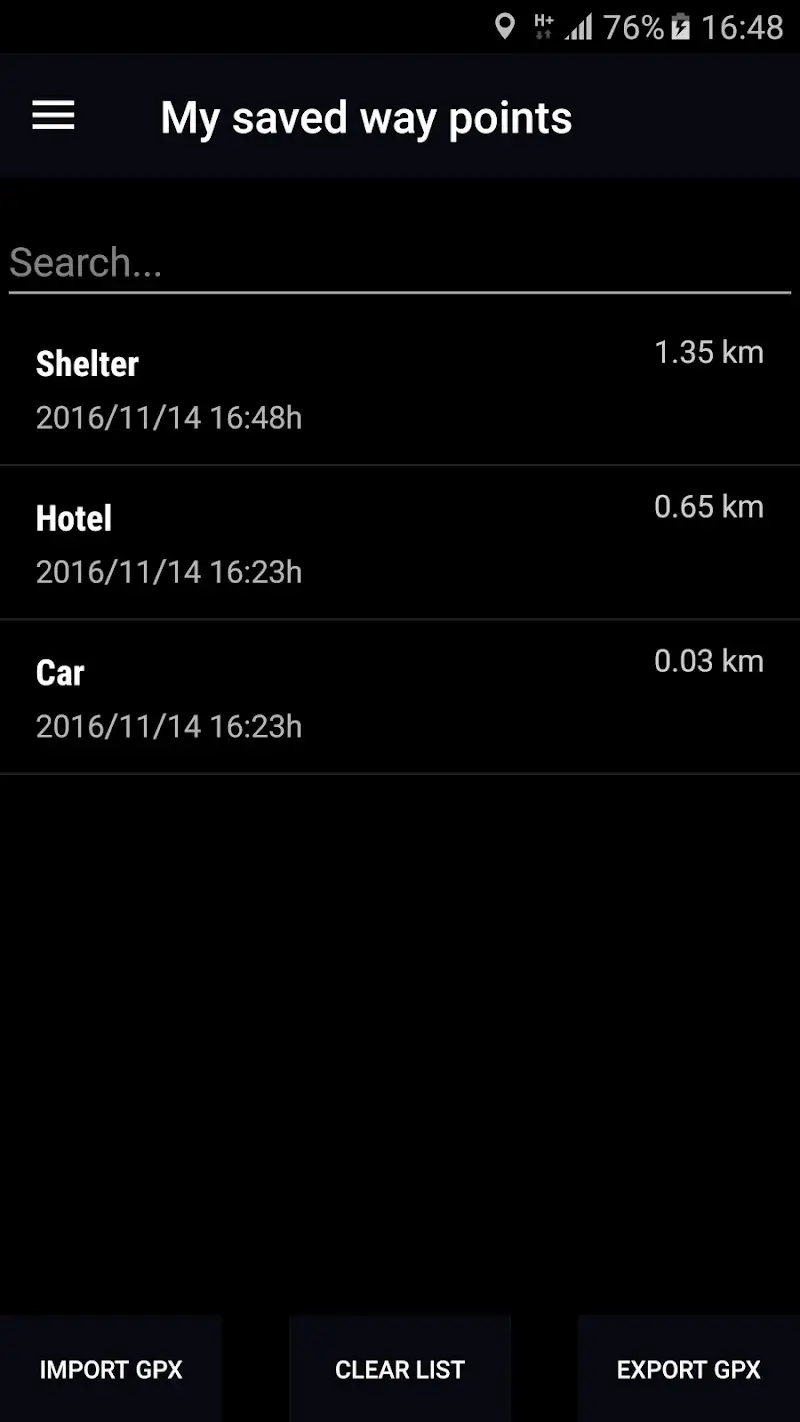 GPS Compass Navigator 스크린샷 4