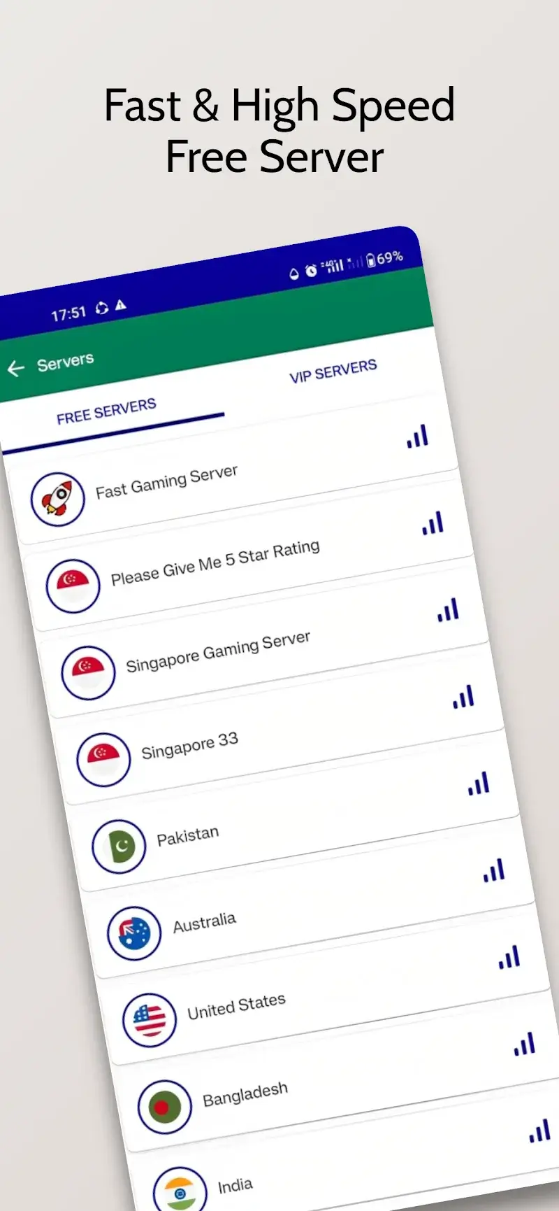 Gaming VPN Ekran Görüntüsü 4