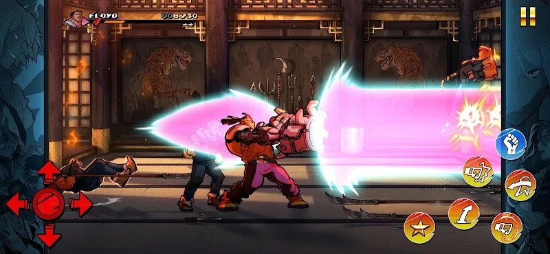 ภาพหน้าจอในเกม Streets of Rage 4 MOD APK 4
