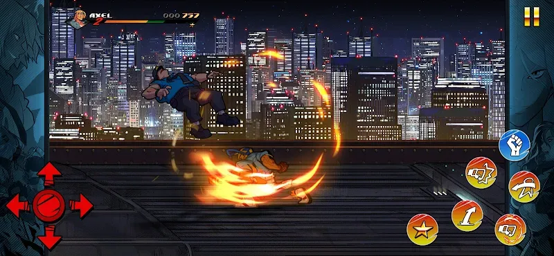 ภาพหน้าจอในเกม Streets of Rage 4 MOD APK 1