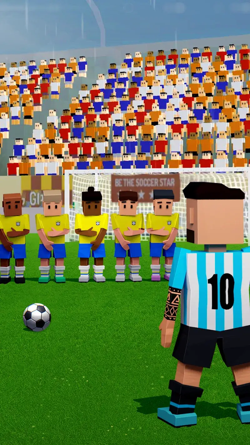 Captura de tela 1 de Mini Soccer Star