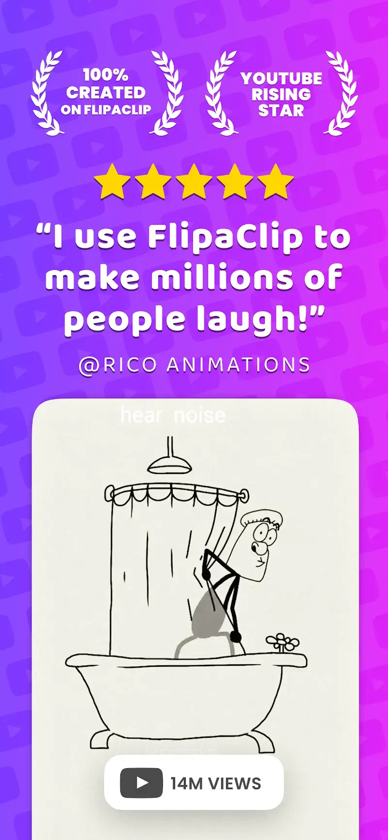 ภาพหน้าจอ FlipaClip 5