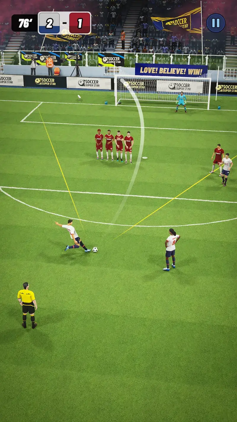 Soccer Super Star capture d'écran 1