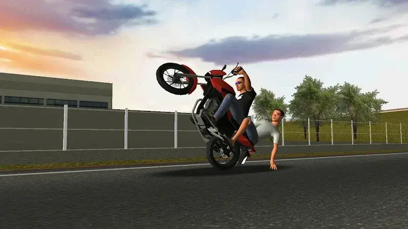 Moto Wheelie 3D screenshot 2