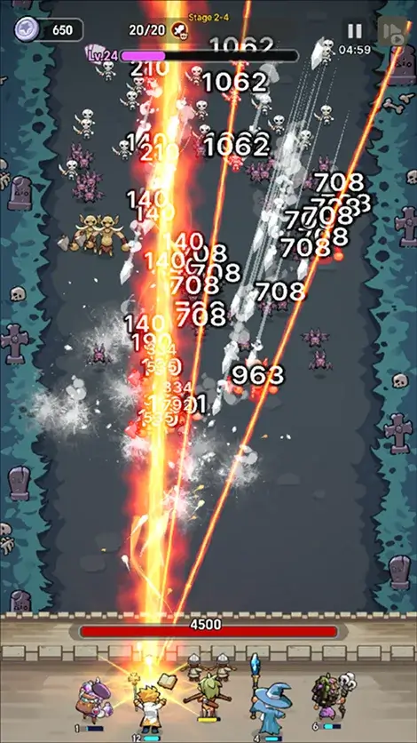 ภาพหน้าจอ Castle Defenders Clash 5