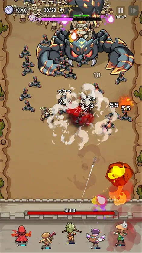 ภาพหน้าจอ Castle Defenders Clash 6