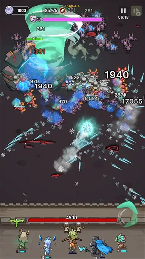 ภาพหน้าจอ Castle Defenders Clash 4