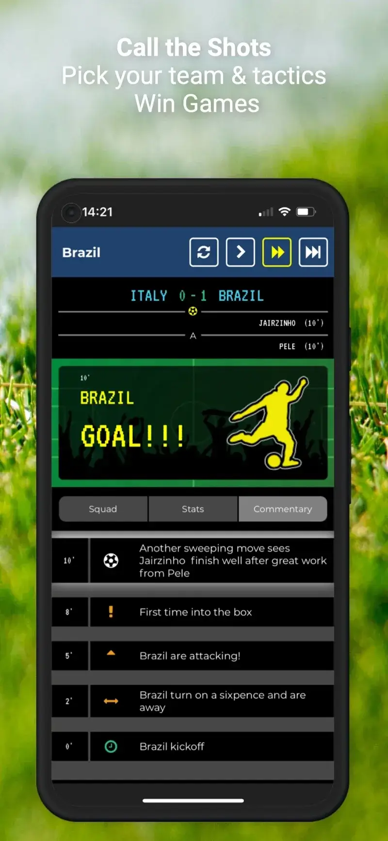 Captura de pantalla de International Football Manager 6
