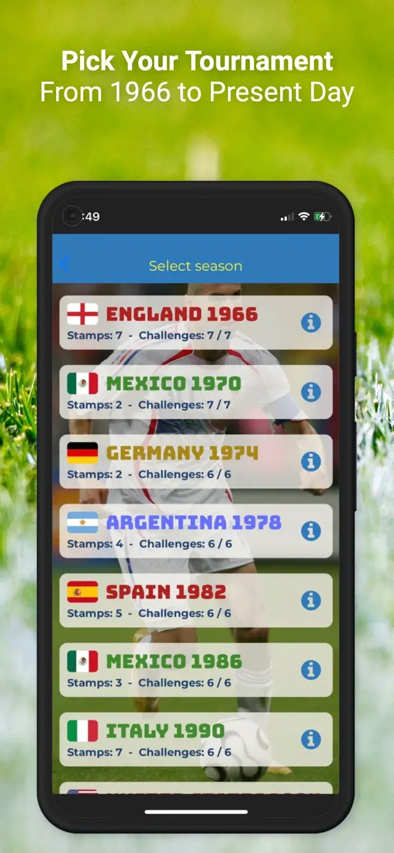 Captura de pantalla de International Football Manager 3