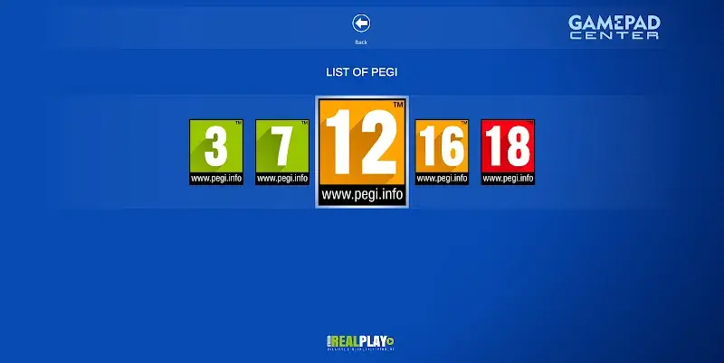 Скриншот Gamepad Center 5