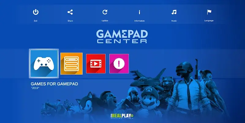 Скриншот Gamepad Center 3