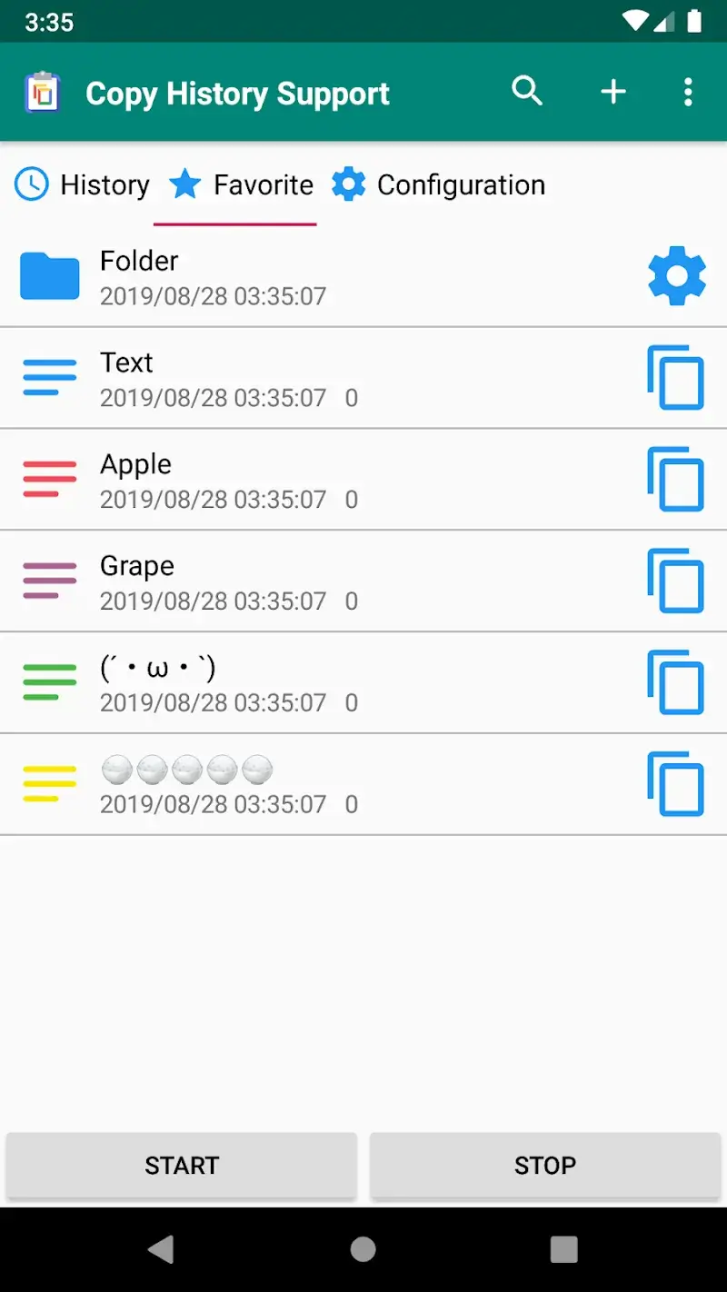 Capture d'écran 3 de Clipboard Manager