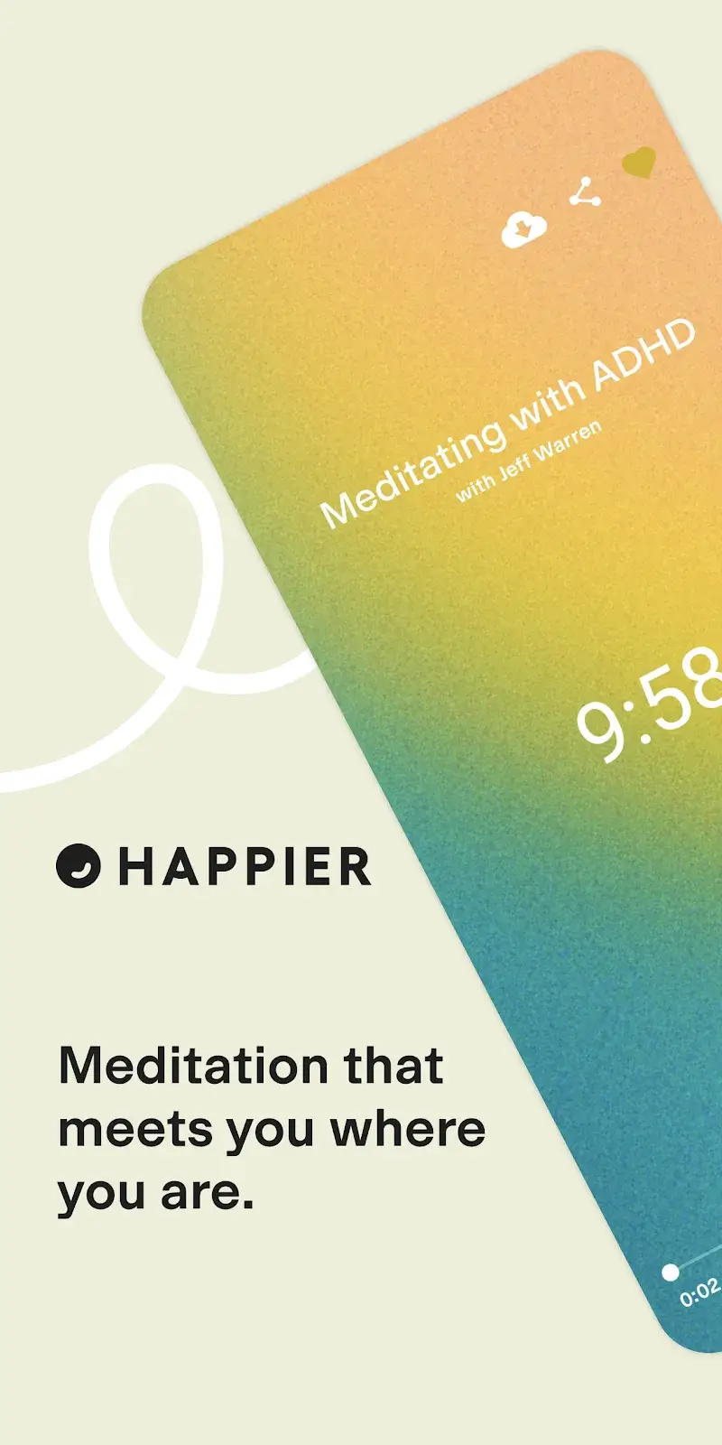 Happier: Meditation screenshot 1