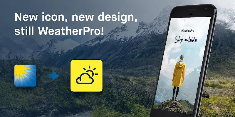 ภาพหน้าจอแอป WeatherPro 1