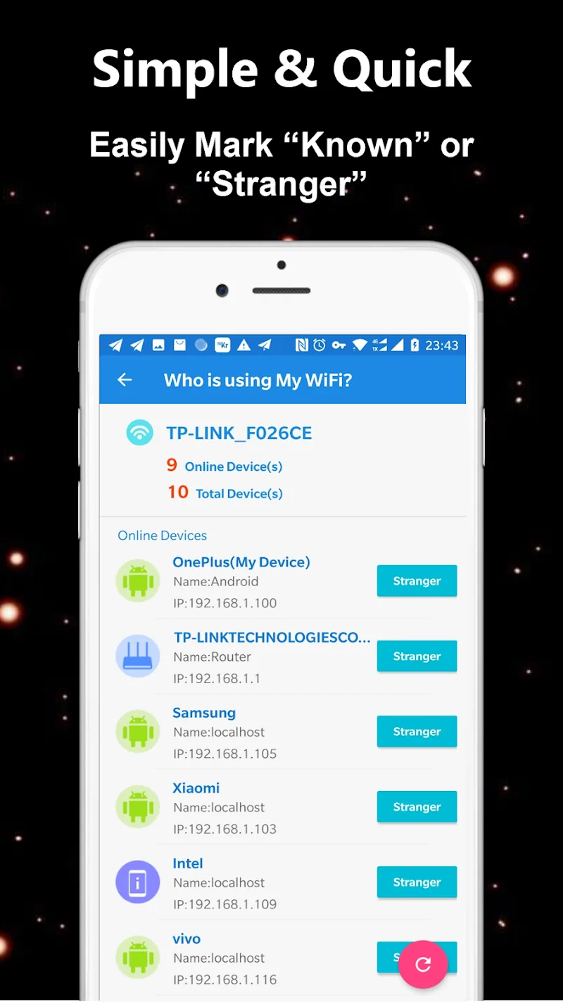 Vista previa 3 de la app WiFi Router Manager Pro