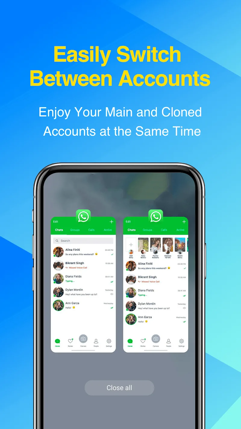 2Accounts app screenshot 3