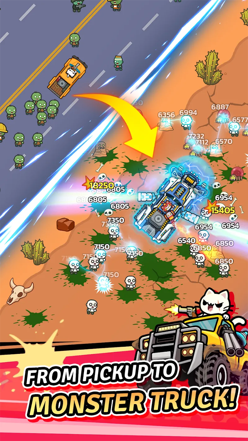 Captura de Pantalla de Crash Cat 3