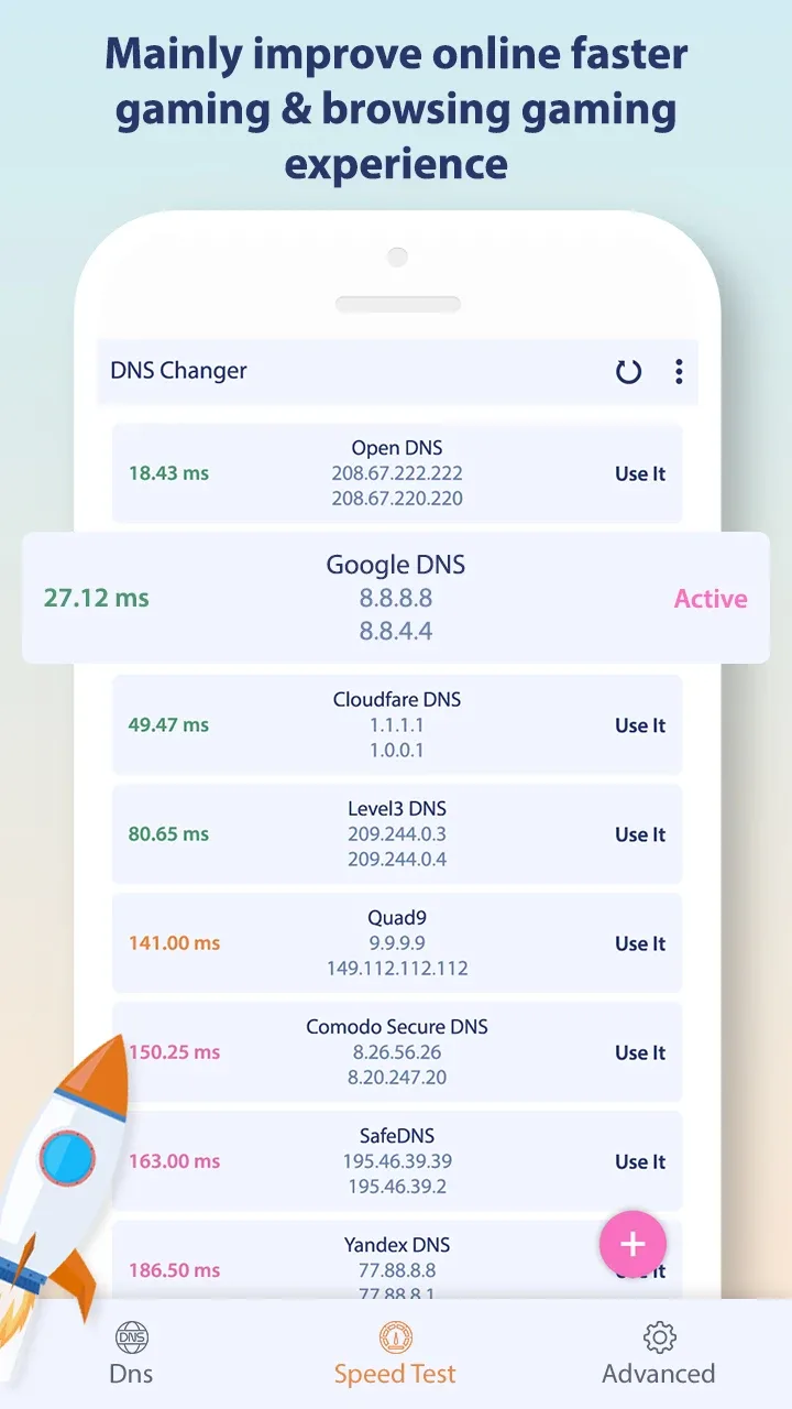 Tangkapan layar Change DNS Server 3