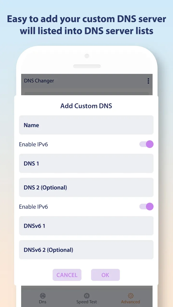 Tangkapan layar Change DNS Server 5