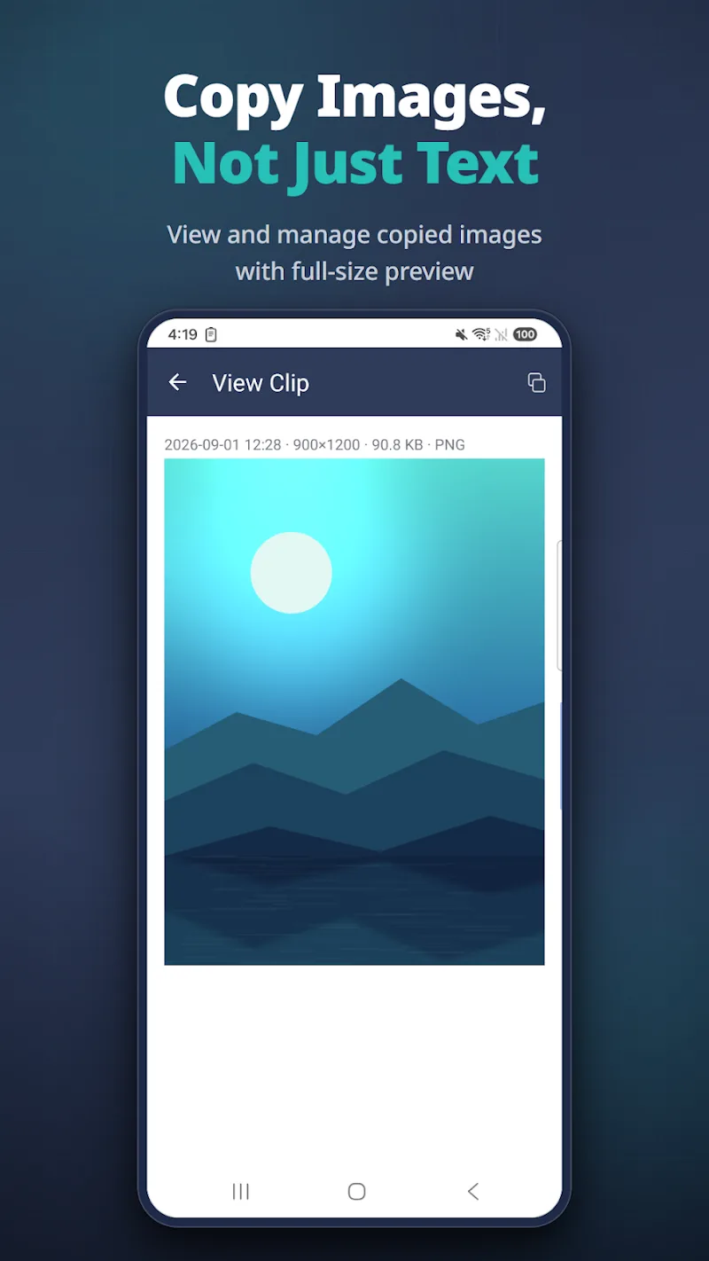 Captura de pantalla de Clipboard+ 2