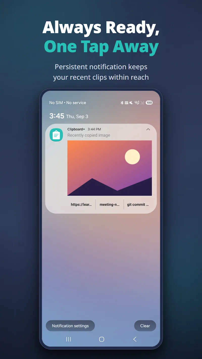 Captura de pantalla de Clipboard+ 4
