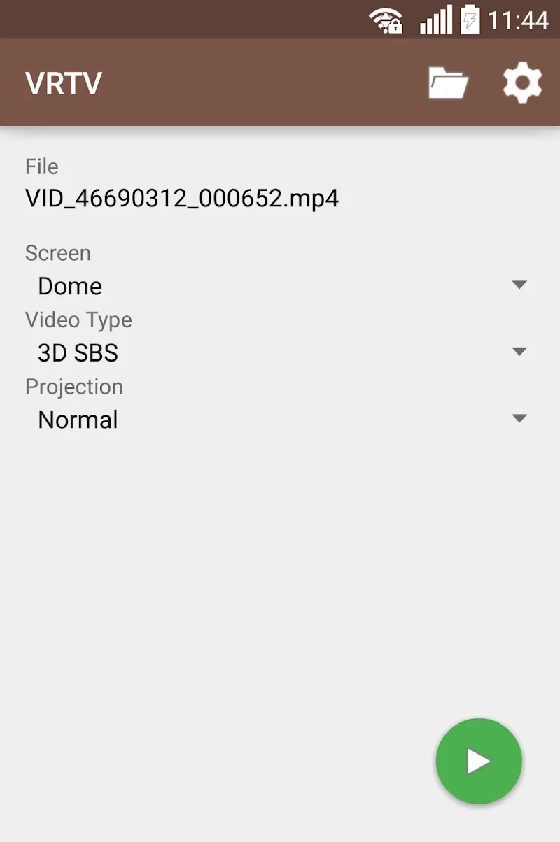 Capture d'écran VRTV 5