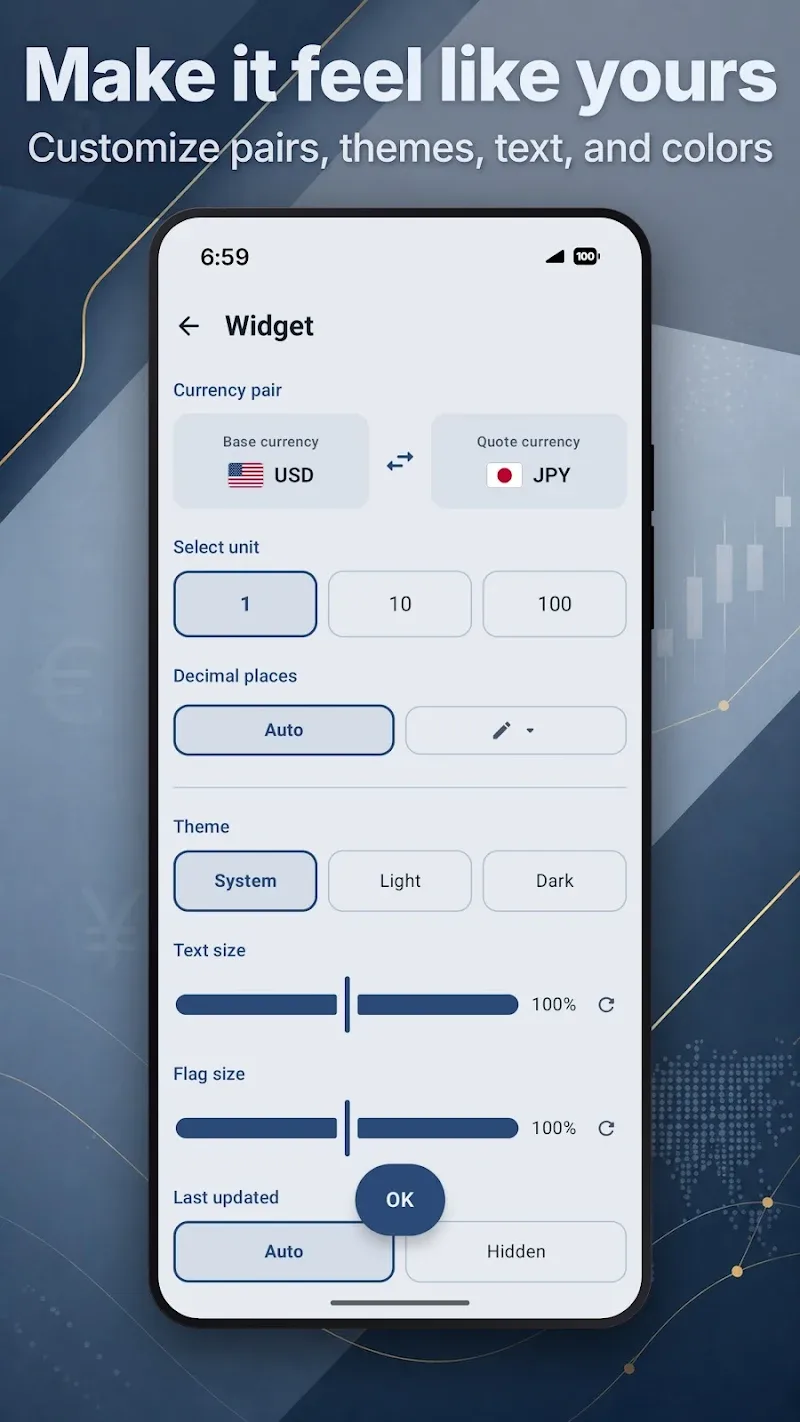 Screenshot RateGlance 4