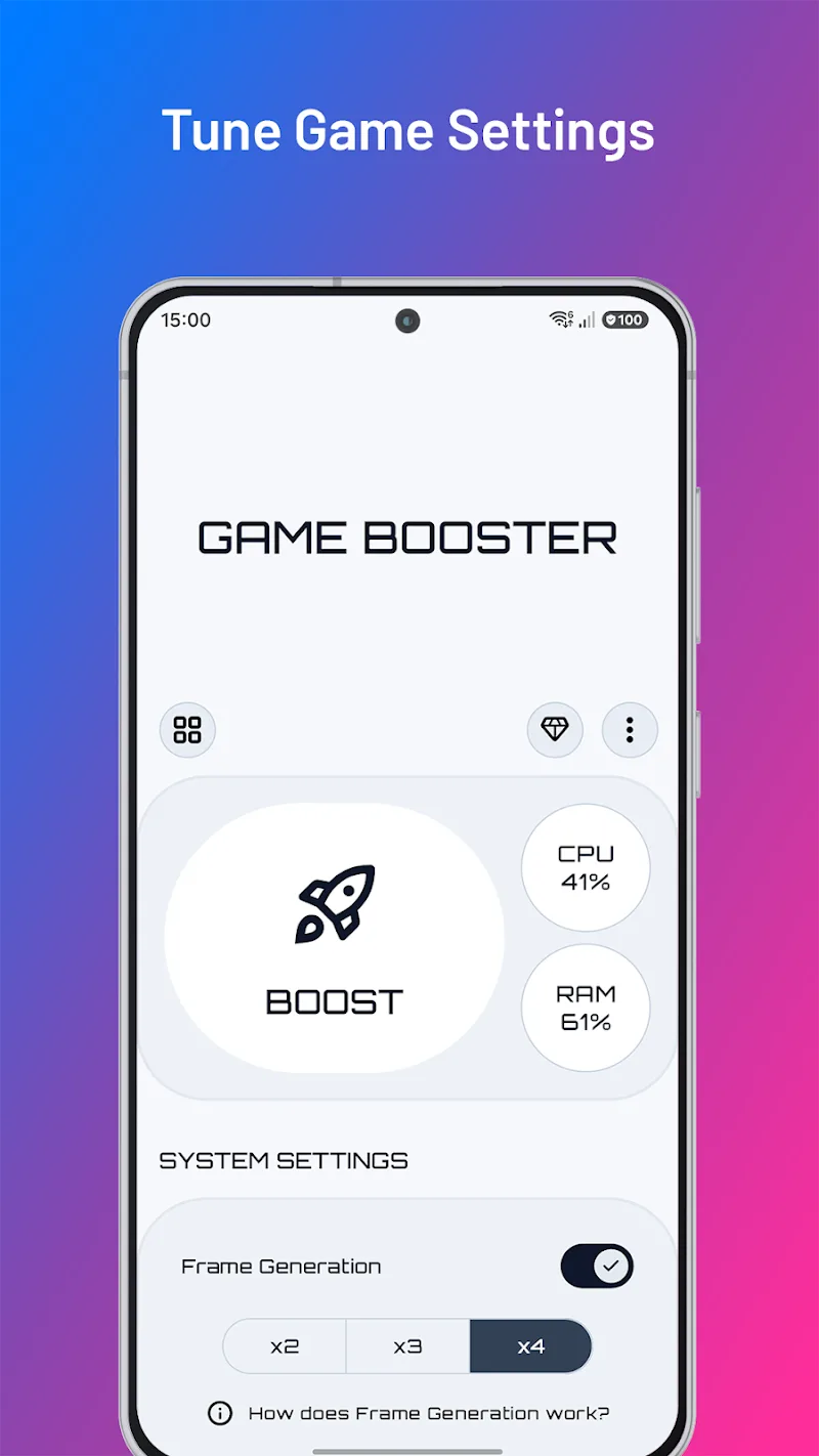 Capture d'écran NextApp 5
