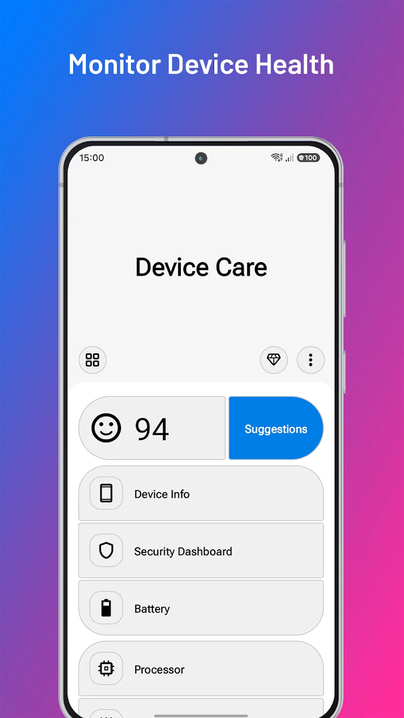 Capture d'écran NextApp 4