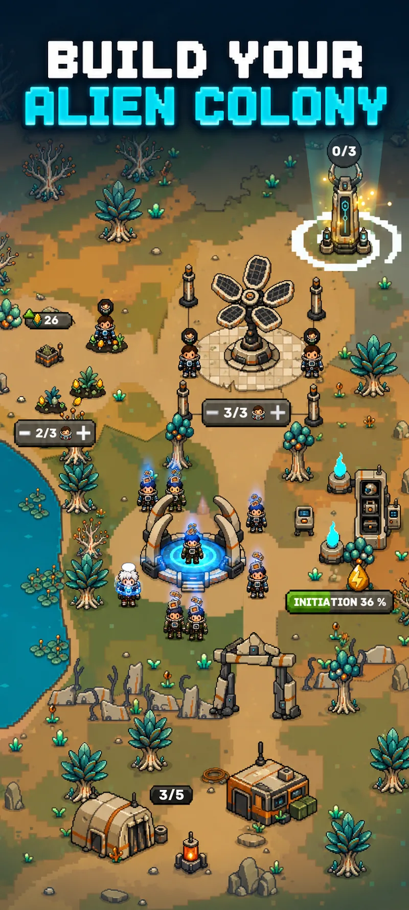 Tangkapan layar Idle Planet Colonization 1