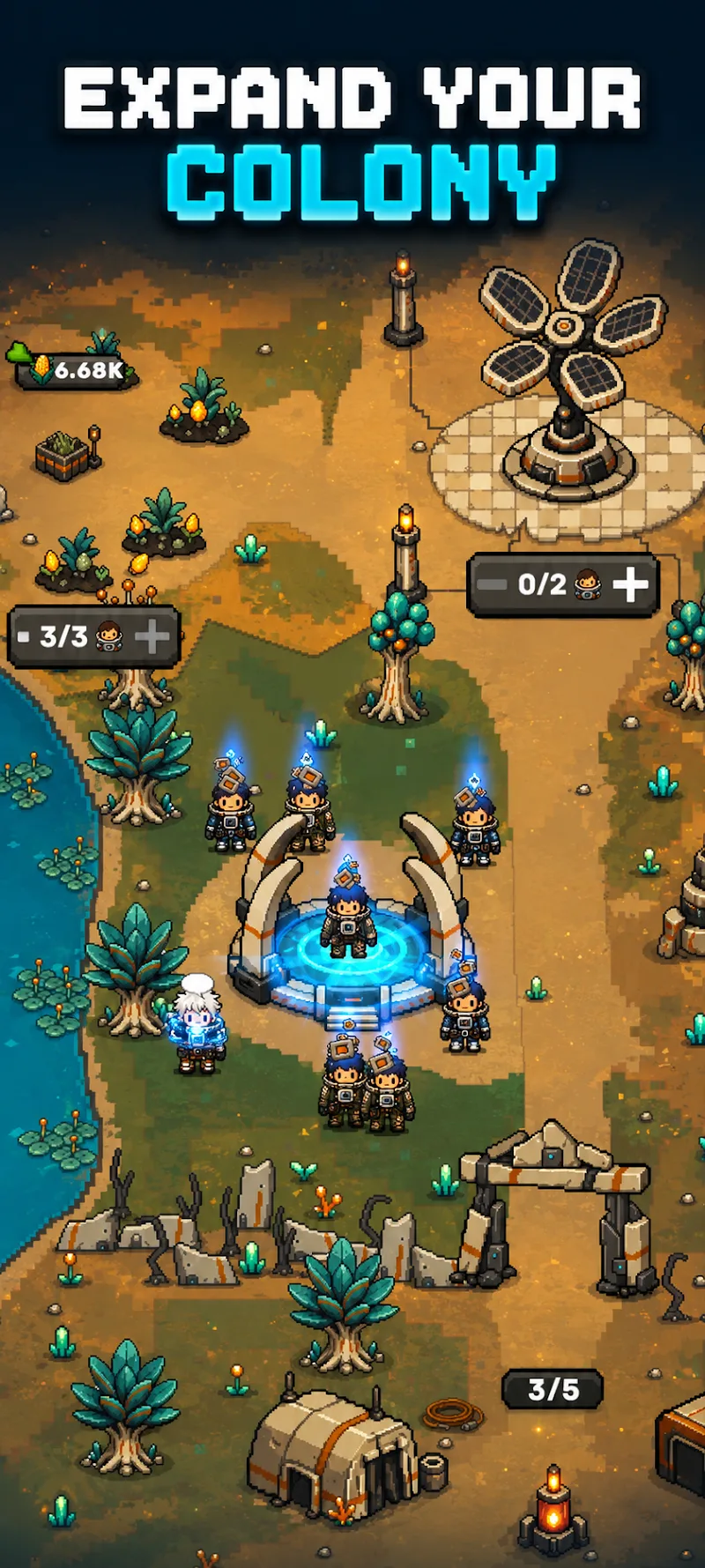 Tangkapan layar Idle Planet Colonization 5