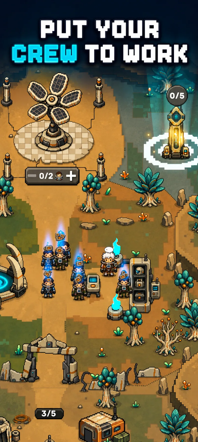 Tangkapan layar Idle Planet Colonization 2