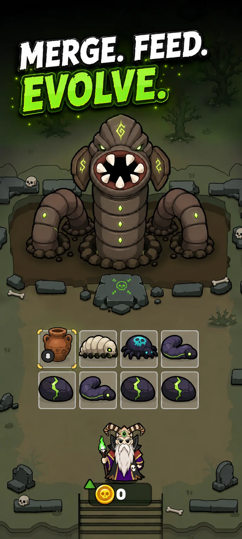Captura de tela 4 de Idle Necromancer Tycoon
