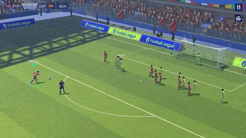 Football League 2026 MOD APK इन-गेम स्क्रीनशॉट 4
