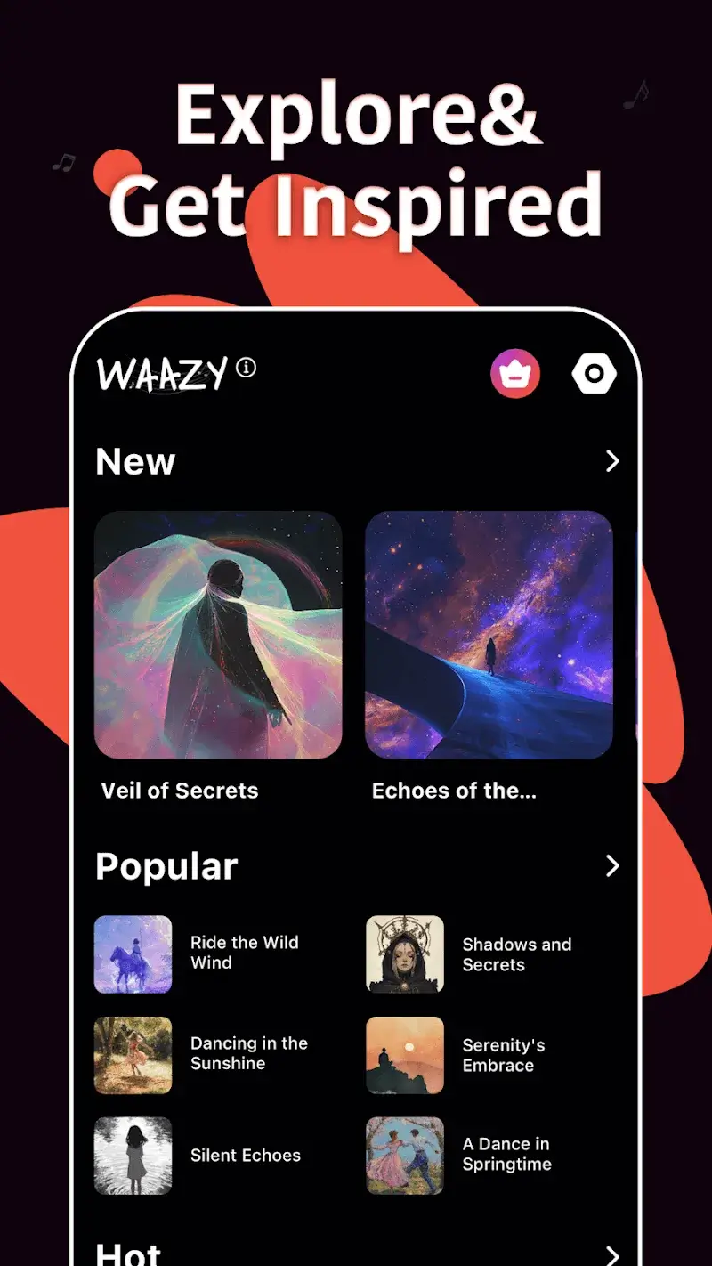 AI Music Generator, Song Waazy capture d'écran 5