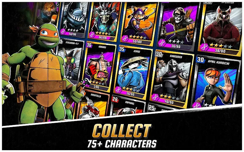 Captura de tela de prévia 4 de Ninja Turtles: Legends
