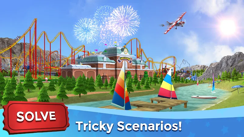 Captura de pantalla de RollerCoaster Tycoon Touch 6