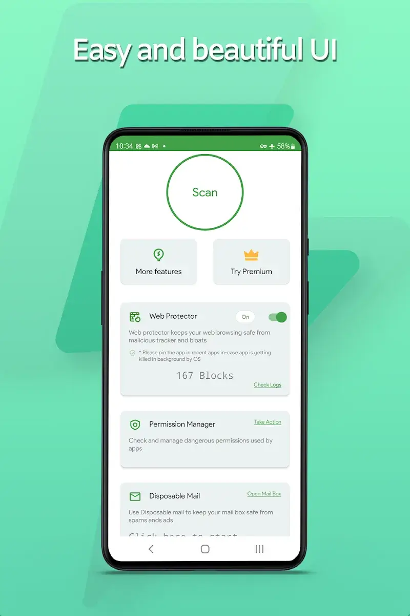 ภาพหน้าจอ VirusGuard 2