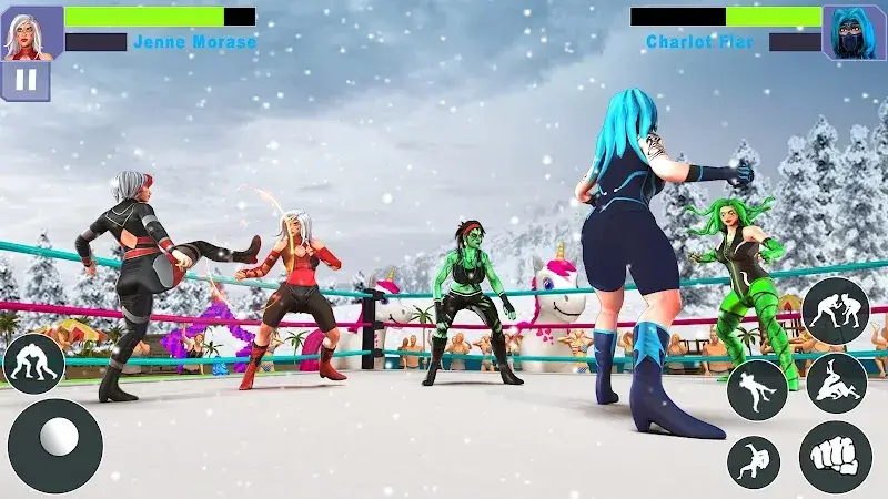 Bad Girls Wrestling Game screenshot 4