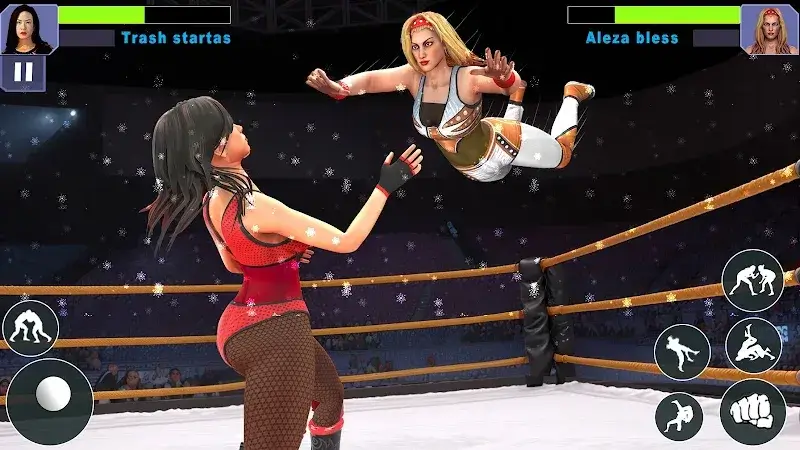 Bad Girls Wrestling Game screenshot 2