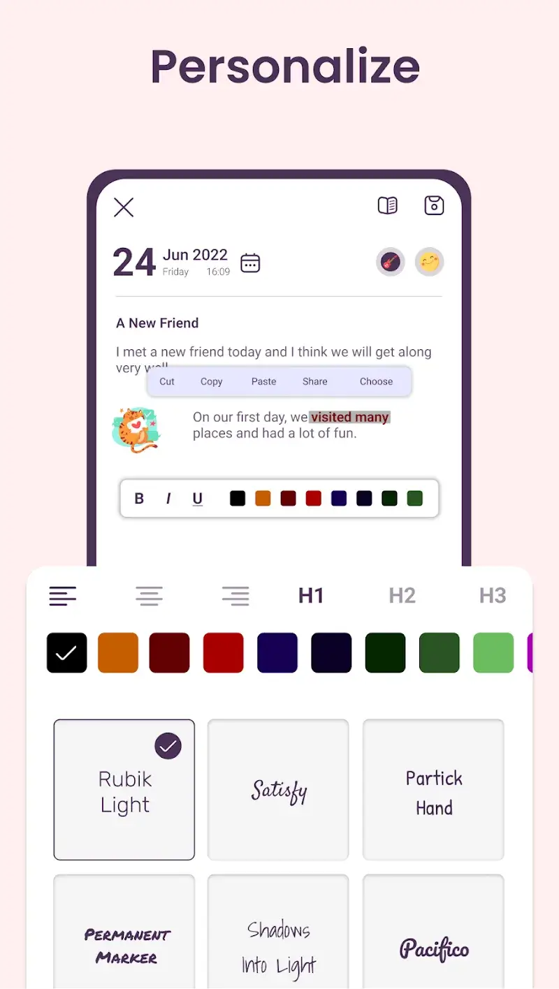Daynote screenshot 6