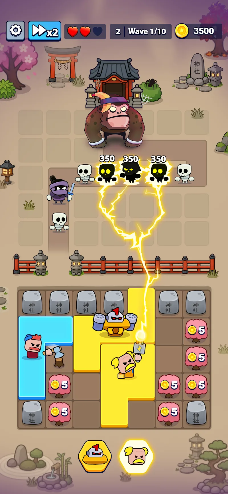 Screenshot gameplay Bag Block 3