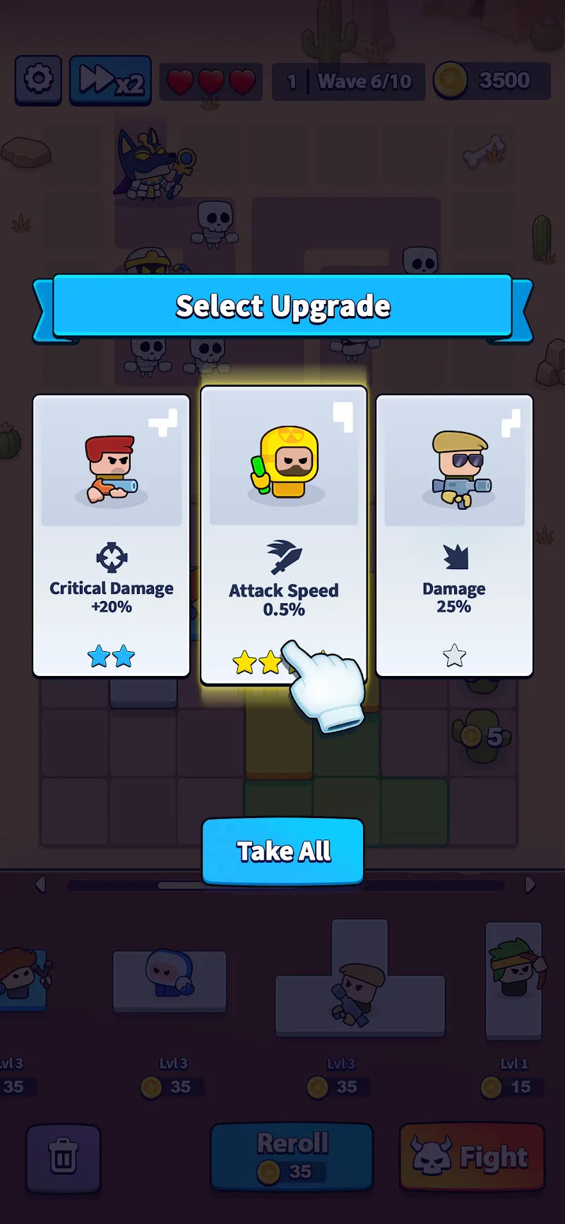 Screenshot gameplay Bag Block 4