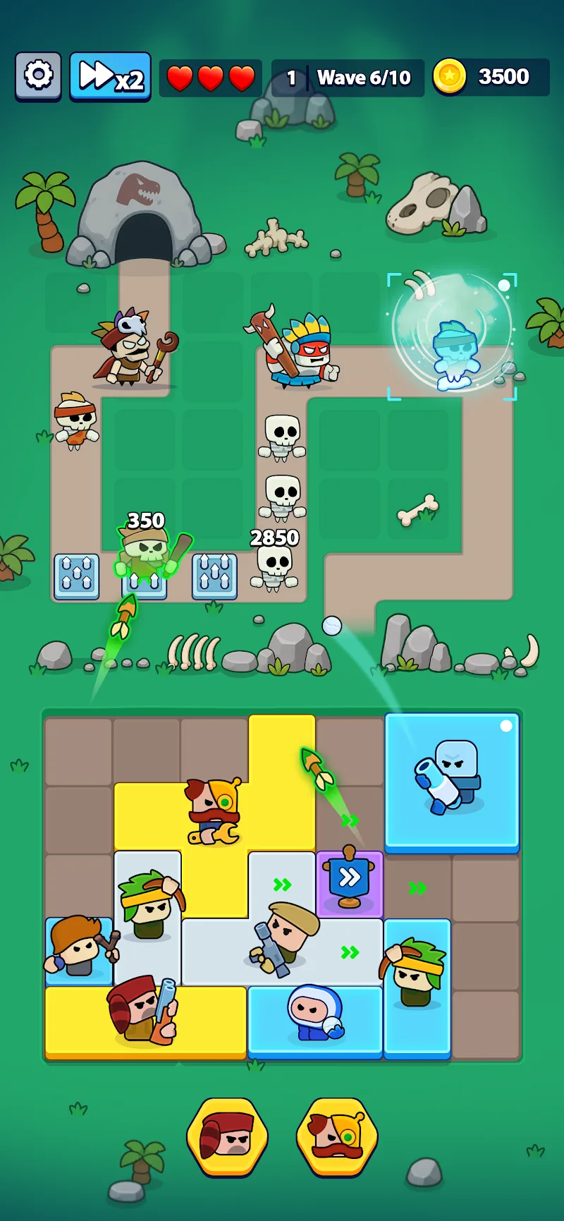 Screenshot gameplay Bag Block 1